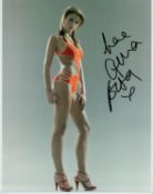 Gemma Atkinson signed 18x8inch colour photo. Good condition. All autographs come with a