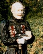 Doug Bradley signed Pinhead 10x8inch colour photo. Good condition. All autographs come with a
