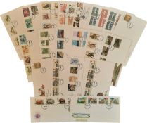FDC Collection, 20 covers from the 1980's all with stamps and post marks, subjects include The Royal