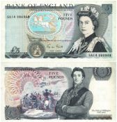 Five Pounds note Bank of England serial number SA14 086968. We combine postage on multiple winning