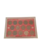 The complete set of Halfpennies from the Coronation until Decimalisation starting from 1953