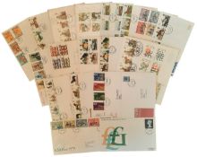 FDC Collection, 20 covers from the 1970's all with stamps and post marks, subjects include New