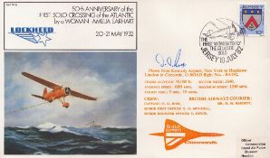 Cptn D Ross signed RAF FF38 flown cover. We combine postage on multiple winning lots and can ship