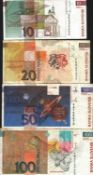 Slovenian Bank Notes 10/20/50/100. We combine postage on multiple winning lots and can ship