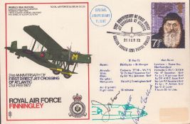 Jamieson, Haskett and 1 other signed RAFm SC20 military cover. We combine postage on multiple