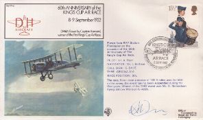 Mr A Dyer signed RAF FF40 flown cover. We combine postage on multiple winning lots and can ship