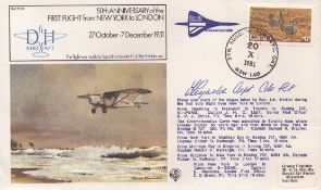 E Reynolds signed RAF FF36 flown cover. We combine postage on multiple winning lots and can ship