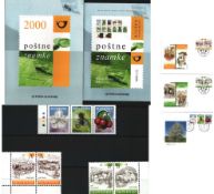 FDC 3 x Covers Slovenian 'Prunus avium L, Vaulted basement castle Zuzemberk & Leslie's Tract Ptuj