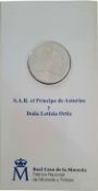 12 EURO Coin from 2004 to celebrate the wedding of the Spanish Royal Couple Felipe and Letica,