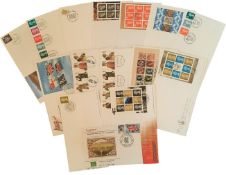 FDC Collection, 15 covers from the 2000's all with stamps and post marks, subjects include The
