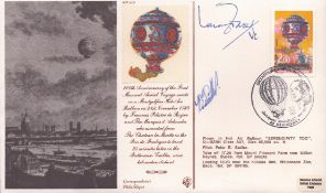 Ian Fraser VC and 1 other signed RAF AC8 military cover. We combine postage on multiple winning lots