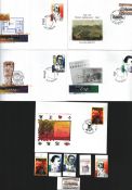 Commemorative Slovenian six postage stamps mint condition plus 5 x FDC single stamps plus single