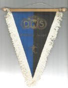 Football A.F.C DWS football pennant, Amsterdamsche Football Club Door Wilskracht Sterk (English: