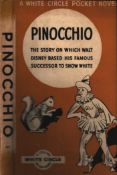 The Adventures of Pinocchio, by Charles Collodi. Published by Collins. A white circle pocket