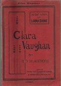 Clara Vaughan, by R. D. Blackmore. Author of Lorna Doone. Published by Sampson Low, Marston and