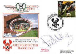 FOOTBALL KIDDERMINSTER HARRIES FIRST EVER SEASON IN THE NATIONWIDE FOOTBALL LEAGUE FIRST DAY COVER