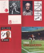 1966 Uncovered: The Unseen Story of the World Cup in England hardback book with signed photos and