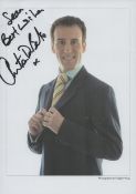 Anton Du Beke signed 8x6 inch colour promo photo dedicated. Good condition Est.