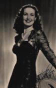 Patricia Roc printed signature 6x4 inch vintage black and white photo. Good condition Est.