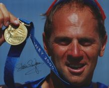 Sir Steve Redgrave signed 12x8 inch colour photo. Good condition Est.