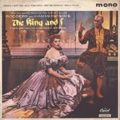 The King and I 45rpm vinyl LP by Rodgers and Hammerstein. Good condition Est.