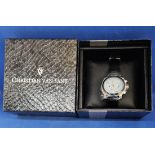 Christian Van Sant Mens Grand Python watch in original storage box. Good condition Est.