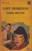 Lost Horizon paperback book by the author James Hilton Pan Books 1950 3rd printing. 189 pages.