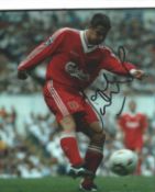 Jamie Redknapp signed 10x8inch colour photo pictured during his time with Liverpool F.C. Good