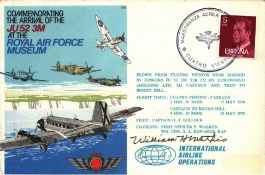 William H. Mathis signed FDC Commemorating The Arrival of The JU52 3M At The Air Force Museum.