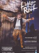 Paul Michael Glaser signed Fiddler on the Roof signed flyer. 9.5x6.5 inch approx. Good condition