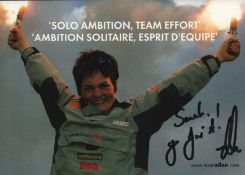 Dame Ellen MacArthur signed 6x4inch colour promo photo. Good condition Est.