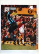 Ryan Giggs signed 10x8 inch colour photo picture in action for Manchester United against Coventry.