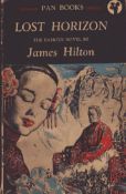 Lost Horizon paperback book by the author James Hilton Pan Books 1947 second printing. Good