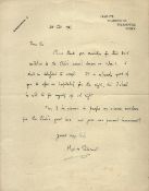 Author Hugh de Selincourt TLS dated 28 Oct 1937 interesting content. English author and