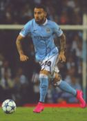 Nicolas Otamendi signed 12x8inch colour photo pictured in action for Manchester City. Good condition