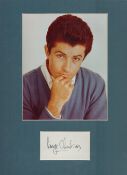George Chakiris signed 16x12 inch colour mount. Good condition Est.