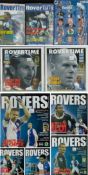 Football Collection of Rovers 5 x programmes Round two Blackburn Rovers v Huddersfield Town 21 09