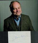 Clive Anderson clipped signature piece with unsigned 10x8 inch colour photo. Good condition Est.