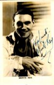 Monte Rey signed 5.5x3.5 inch vintage black and white photo. Good condition Est.