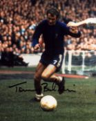 Tommy Baldwin signed 10x8 inch colour photo pictured in action for Chelsea. Good condition Est.