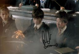Devon Murray signed 12x8 inch colour photo pictured in his role as Seamus Finigan in Harry Potter.