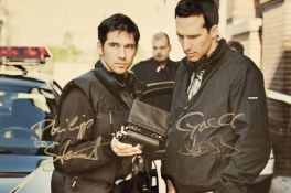 Cyrill Boss and Philipp Stennert 12x8 inch colour photo. Good condition Est.