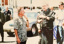 Dustin Hoffman signed 10x7 inch Approx colour photo. Good condition Est.