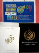 New Zealand used Stamps in a small Stock book with 8 Hardback pages and 7 rows each side