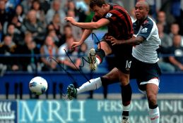 Edin Dzeko signed 12 x 8 photo. Good condition Est.