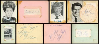 1960S Entertainment and Sport autograph book collection includes great names such as Helen