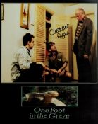 Christopher Ryan signed 10x8 inch One Foot in the Grave colour photo. Good condition Est.