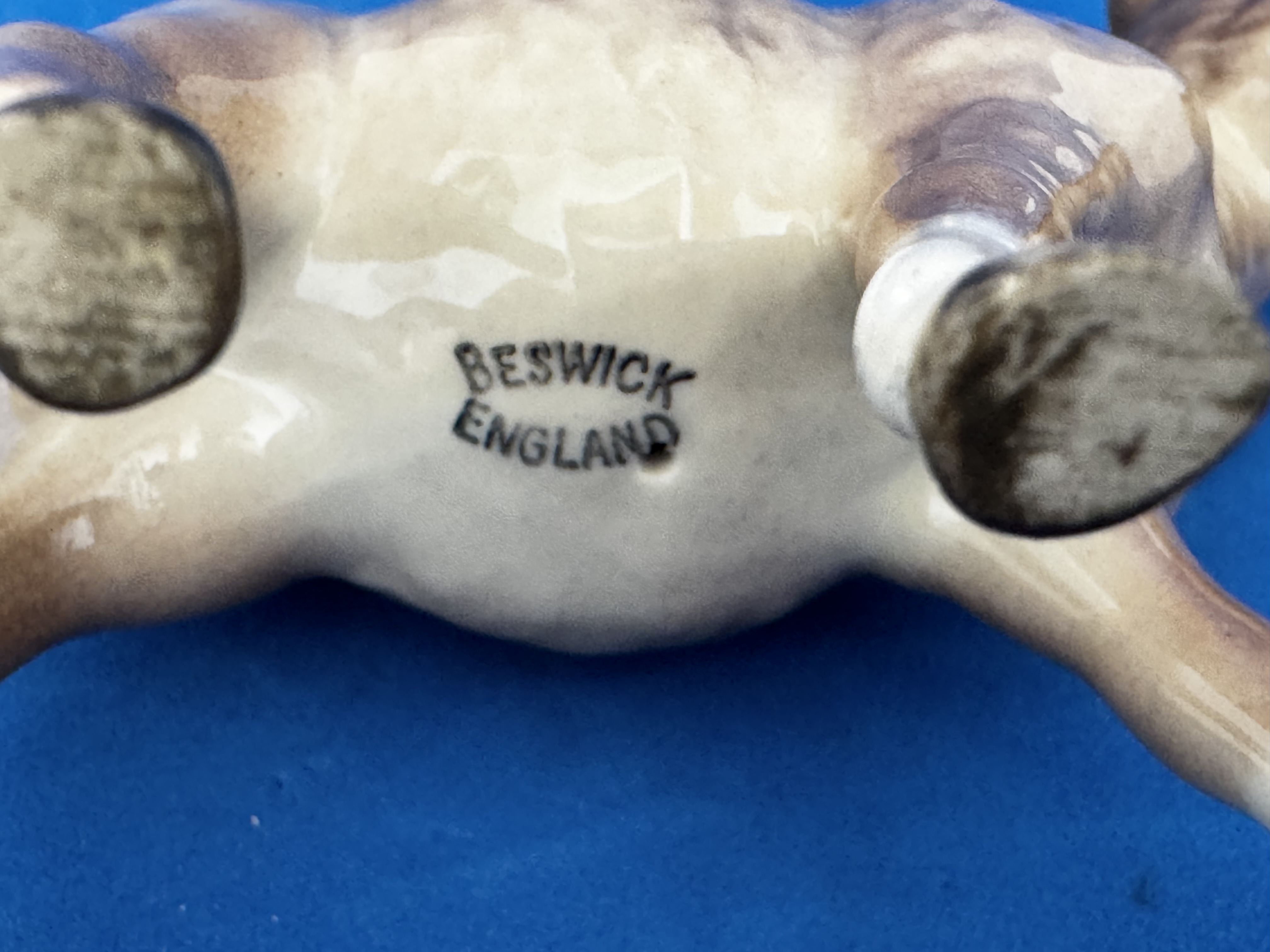Beswick Royal Doulton Donkey Figurine. Vintage Beswick model 2267A. 5 inch tall appx. Good - Image 3 of 3