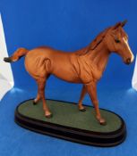 Beswick Royal Doulton Horse Figurine Racehorse Lammtarra. Beswick Model DA 250, designed by Warren