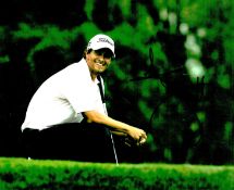 Golf Adam Scott signed 10x8inch colour photo. Good condition. All autographs come with a Certificate